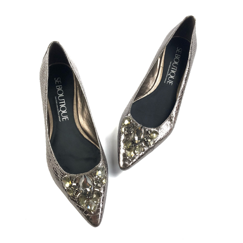 Sam Edelman SE Boutique Rhinestone Pointy Flats